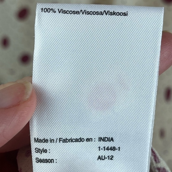 NOA NOA Baby Doll Dress Medium Whimsy Faux Wrap Rockabilly - Picture 11 of 16